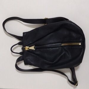 Aimee Kestenberg Leather Tamitha Backpack Designer Travel Bag Edgy Glam Chic
